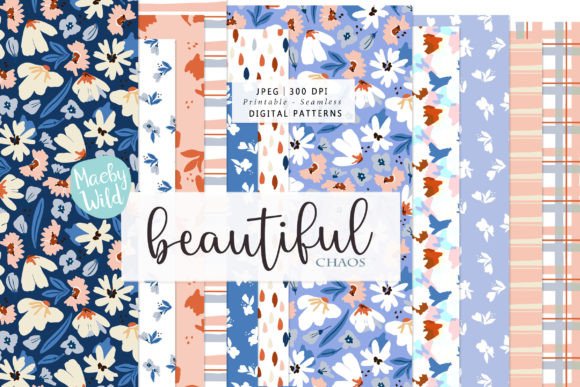 Beautiful Chaos Flower Patterns: A Reflection of Nature’s Unfiltered Beauty