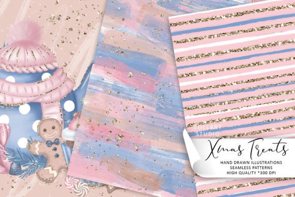 Christmas Sweets Seamless Patterns: A Creative Resource for Designers and Artists