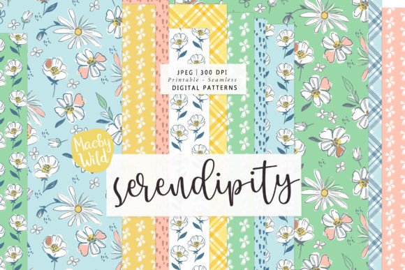 Discover Serendipity Seamless Retro Patterns: A Timeless Design Collection