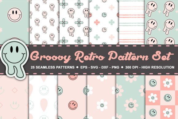 Exploring the Groovy Retro Boho Patterns Bundle