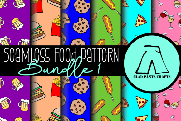 Seamless Food Patterns Bundle 1