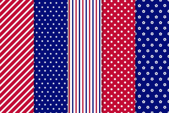 Seamless Geometric Patterns for American Design